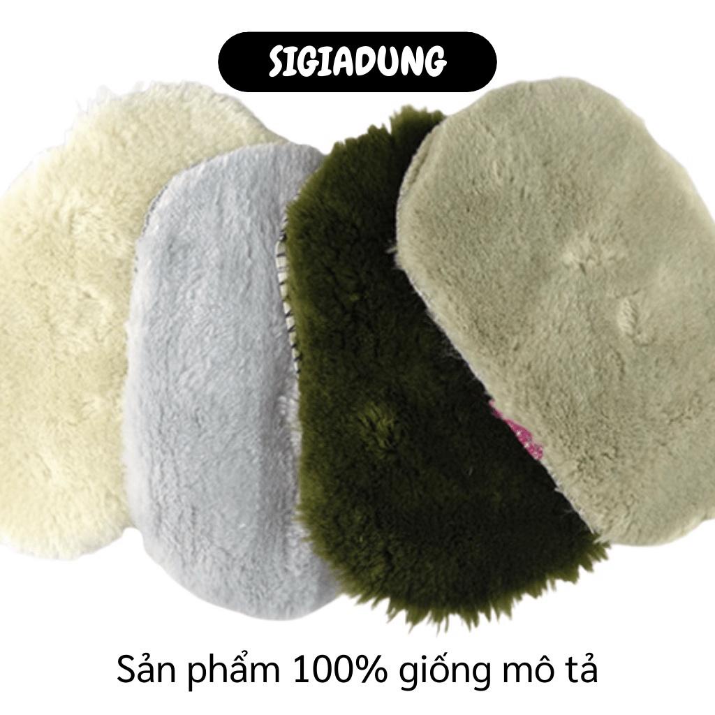 [SGD] Miếng Lau Phủi Bụi Giày - Găng Tay Lông Mềm Lau Sạch, Đánh Bóng Giày, Túi Da 9629