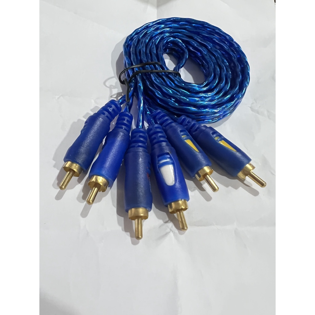 Dây loa 1 ra 2 Dây AV 3 ra 3 dài 1.5m 3m 5m đầu jack mạ đồng 3.5mm APELE