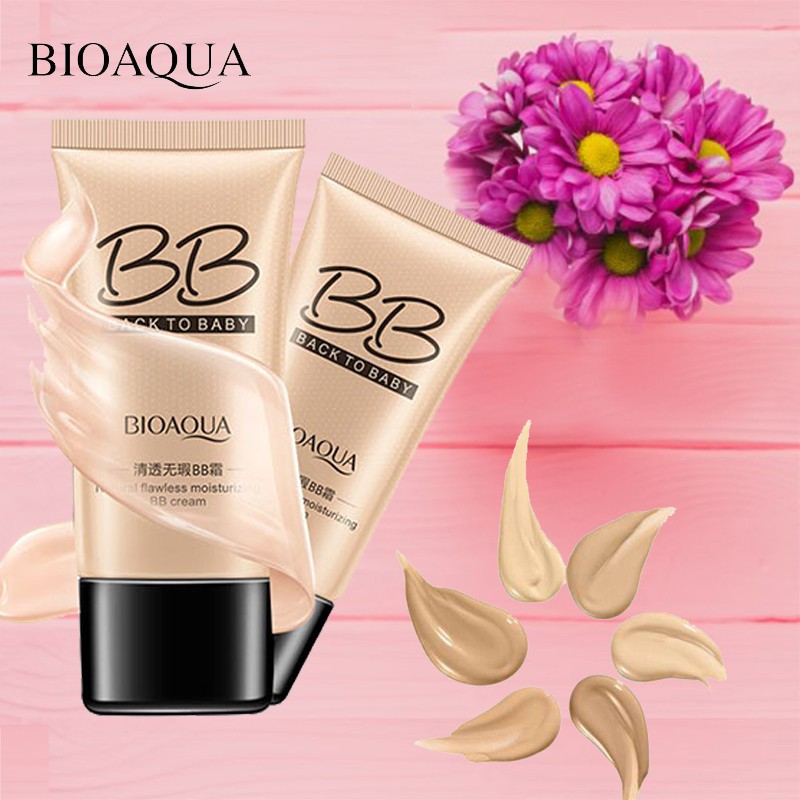 Kem BB che khuyết điểm hoàn hảo BIOAQUA natural flawless moisturizing