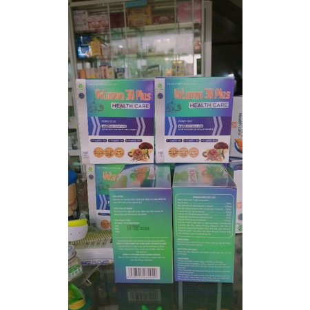 vitamin 3b plus helthy care . ngoài tác dụng đau mỏi thần kinh còn . tăng đề kháng rất hiệu quả. (hộp 100 viên)