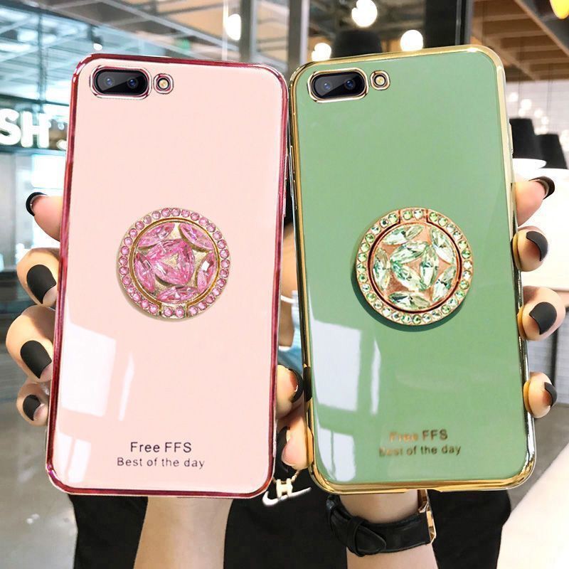 Huawei Y5 Y6 Y7 Prime Y9 2018 Y5 Y6 Y7 Pro Y9 Prime 2019 Y6 2020 Honor 7A 8A 7C 8S Bling Diamond Shining Kickstand Soft Phone Case Cases Stand Back Full Cover