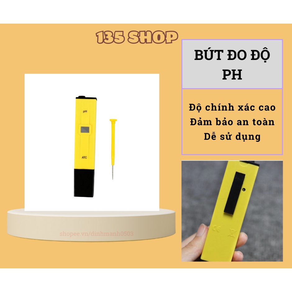 Bút Đo Độ PH Trong Nước ATC Dinh Dưỡng Thủy Canh TDS