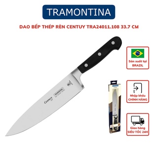 Dao Bếp Thái Thịt Tramontina Century 20cm Thép Rèn Nguyên Khối Cao Cấp Siêu Sắc Bén Sản Xuất Tại Brazil