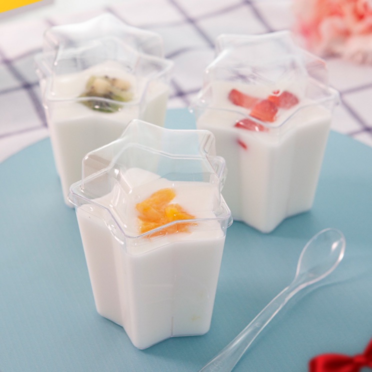 Cốc nhựa đựng bánh hình tim, mặt trăng ngot_yeu