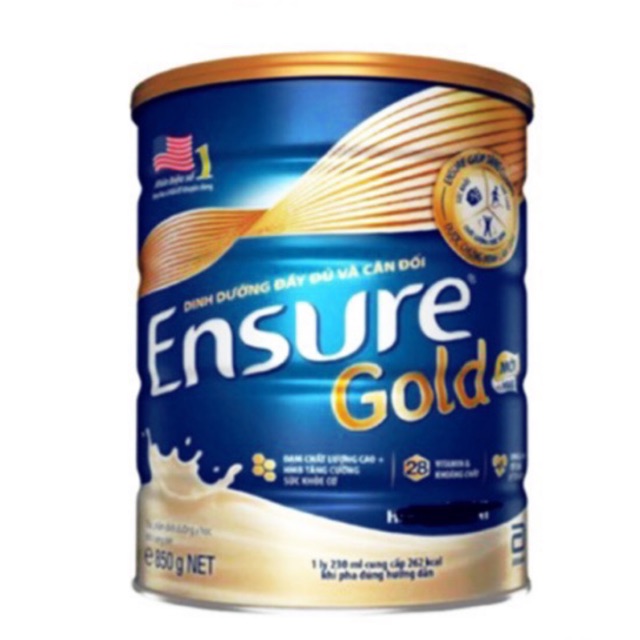 Sữa bột Ensure Gold vani 850g