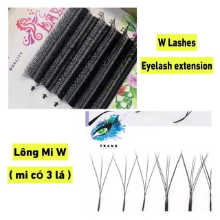 Mi 0.07 W mix - siêu phẩm mi cỏ 3 lá (Siêu phẩm giúp nối mi siêu nhanh)