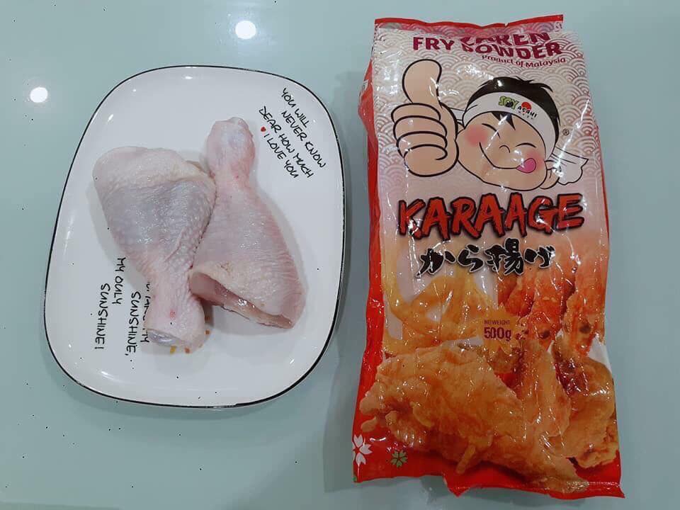 BỘT CHIÊN KARAAGE GIÒN XÙ 500g - Rồng Xanh Foods