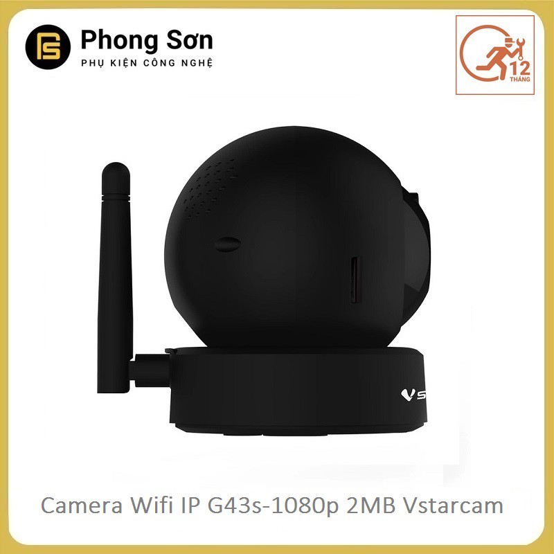 Camera ip wifi G43s 1080p 2MB Vstarcam ( Bảo hành 12 tháng )