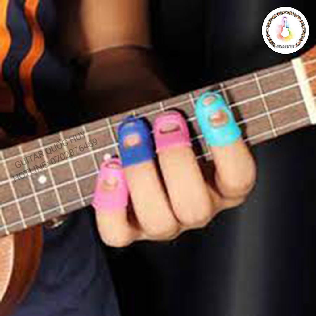 Dụng cụ bảo vệ đầu ngón tay trái - Giảm đau tay khi bấm dây đàn Guitar