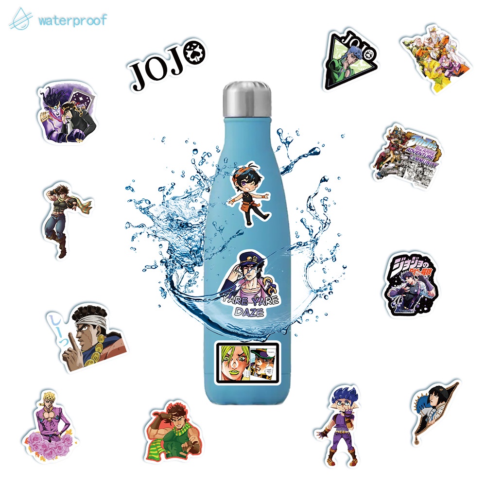 ❉ JoJo's Bizarre Adventure - Series 04 Stickers ❉ 50Pcs/Set Anime Fashion DIY Decals Doodle Stickers
