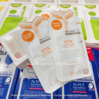 Mặt nạ Dưỡng Trắng Mờ Thâm MediHeal Vita Lightbeam Essential Mask Ex