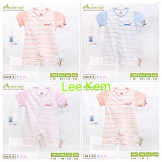 Body cộc uala & rogo cotton vân lỗ ur 3119