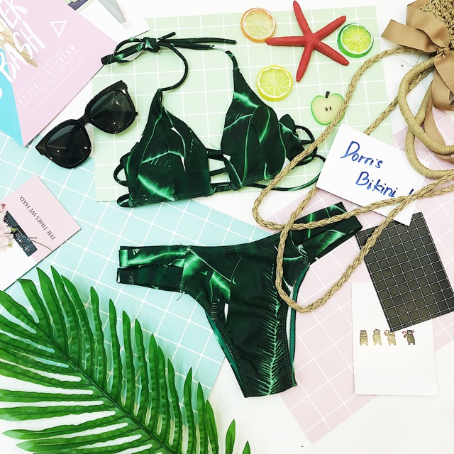 Bikini 2 mảnh xanh