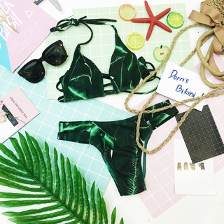 Bikini 2 mảnh xanh