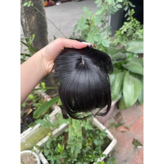 Phủ hói mái ngố tóc giả tơ hàn cao cấp