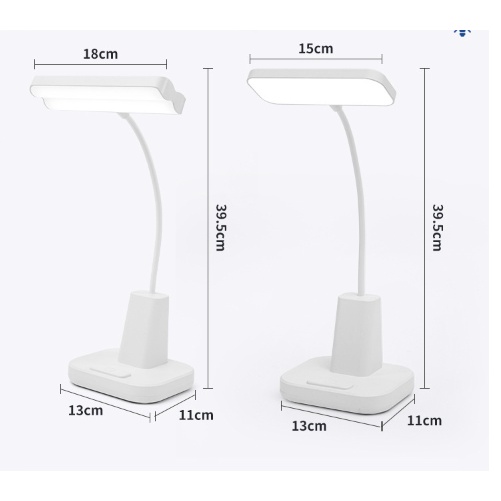 Đèn bàn học đọc sách tích điện bảo vệ mắt cảm ứng 3 chế độ ánh sáng biến thiên