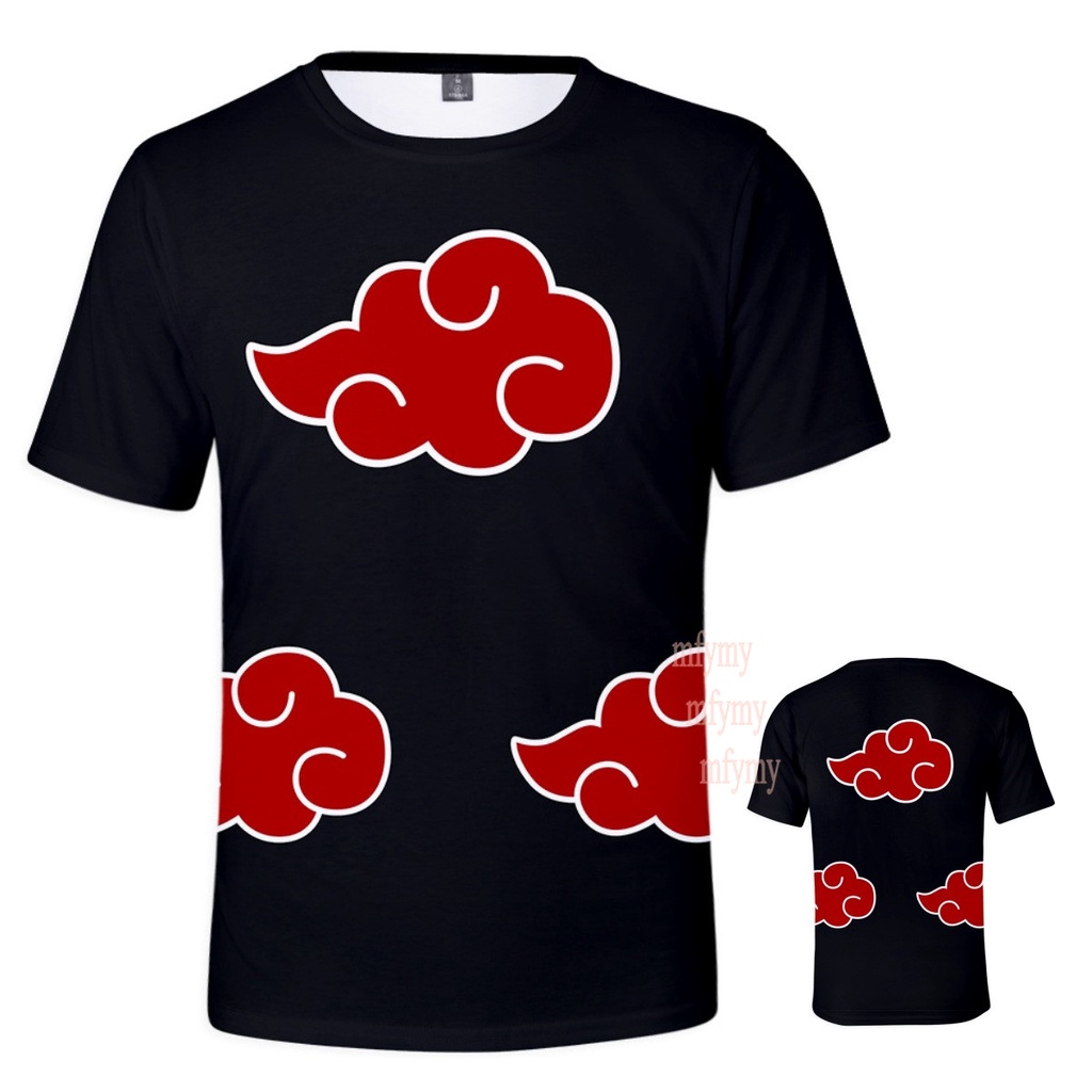 Áo Thun Ngắn Tay Hóa Trang Nhân Vật Anime Naruto Cho Bé Trai/Bé Gái