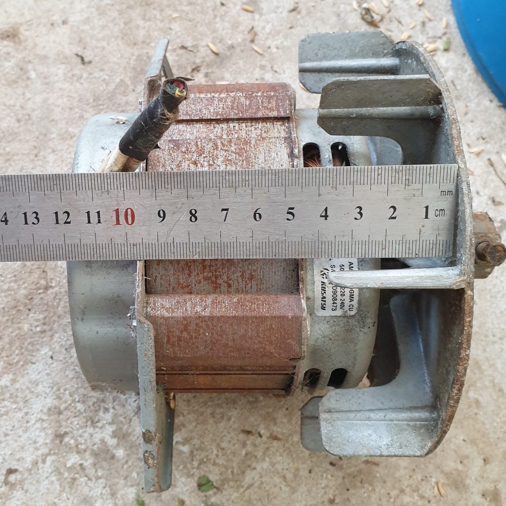 Motor động cơ máy giặt cửa đứng cũ