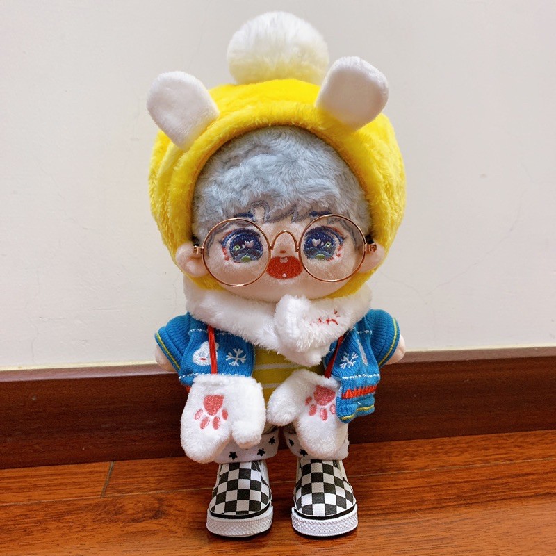 Giày kẻ cho doll