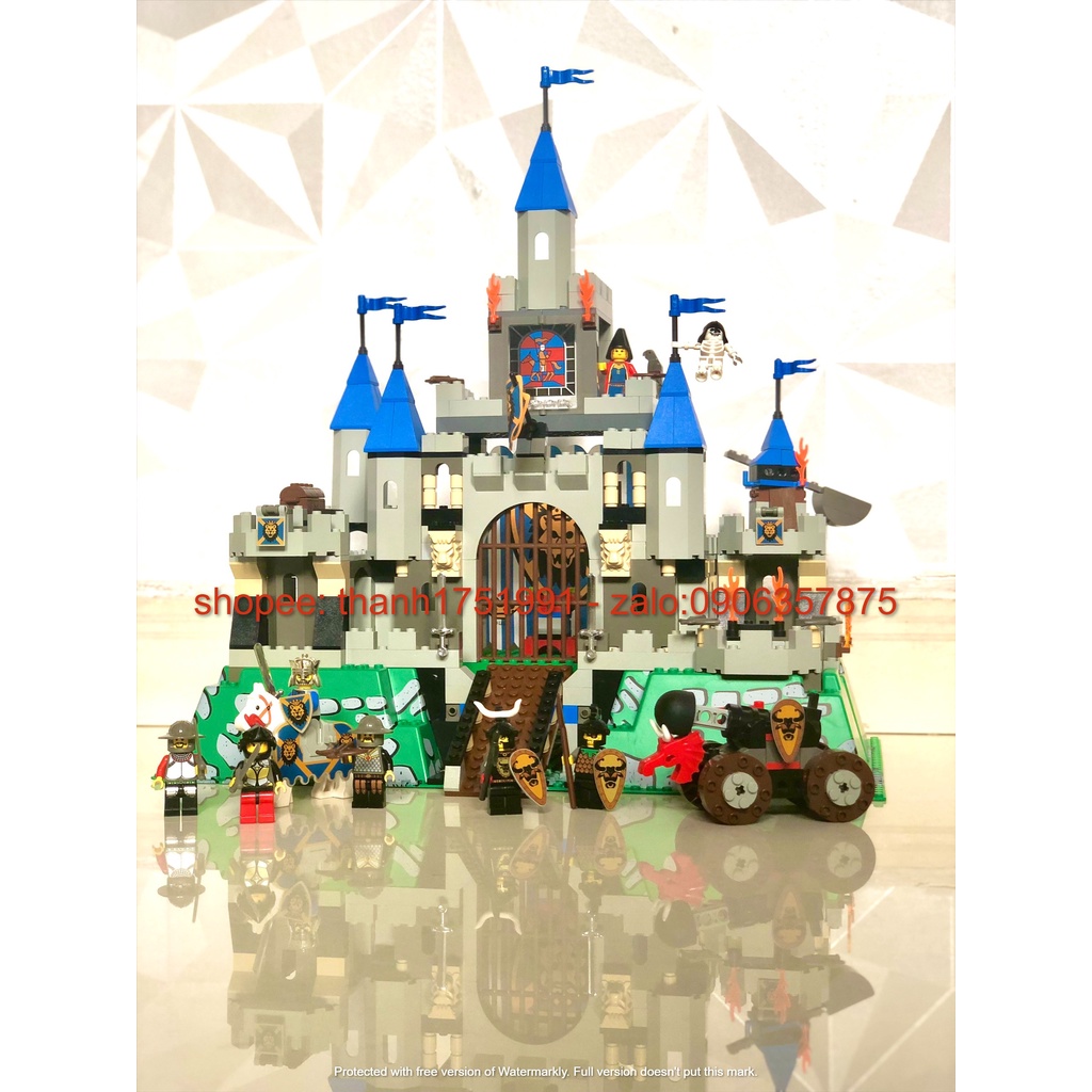 LEGO SYSTEM - ĐỒ CHƠI XẾP HÌNH LEGO SYSTEM - LÂU ĐÀI CỦA VUA LEO - KING LEO’s CASTLE 6098