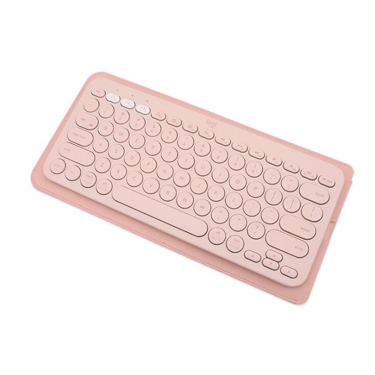 1Pc PU Leather Keyboard Storage Bag Portable Liner Dustproof Keyboard Protective Cover For Logitech K380 K480