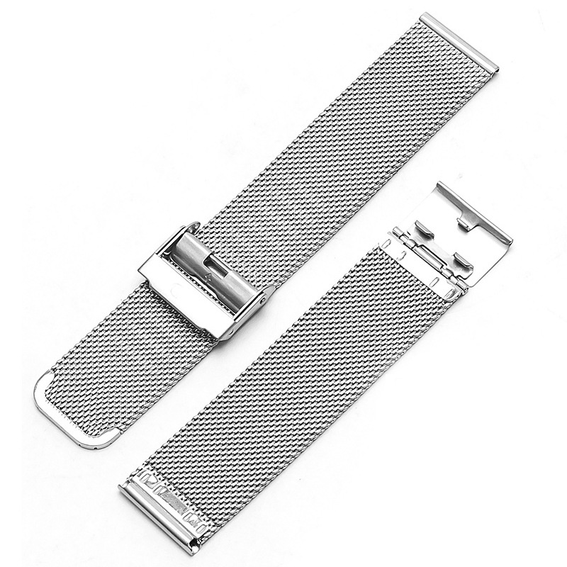 Dây Đeo Đồng Hồ Bằng Thép Không Gỉ Rộng 12mm 14mm 16mm 18mm 19mm 20mm 21mm 22mm 23mm 24mm