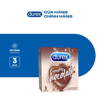 Bao cao su Durex Naughty Chocolate (3 bao/hộp)