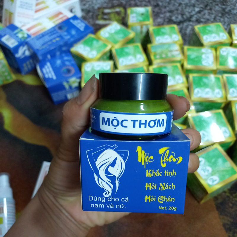 Cao Bôi Mộc Thơm Khử Mùi Hôi Nách Hôi Chân