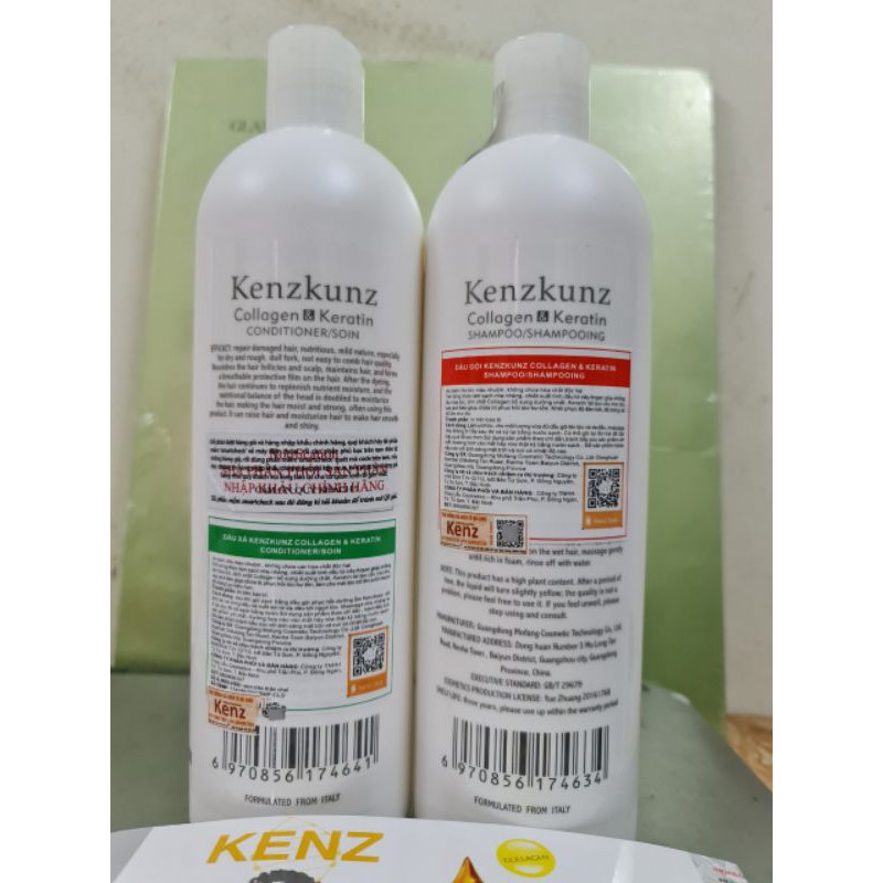Cặp dầu gội KENZKUNZ