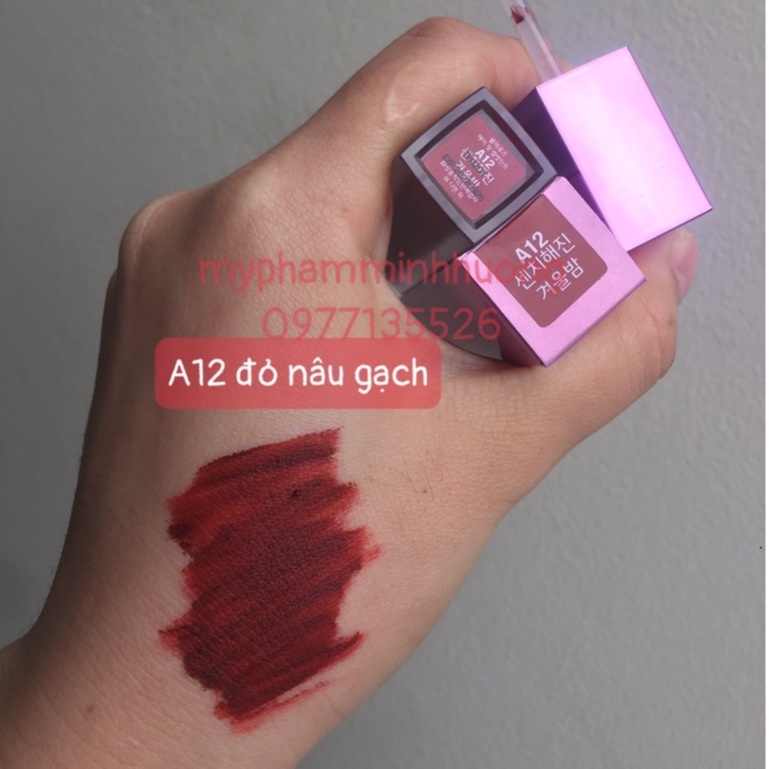 Son nắp tím A12 A11 A10 A08 A09 handmade đủ màu | BigBuy360 - bigbuy360.vn