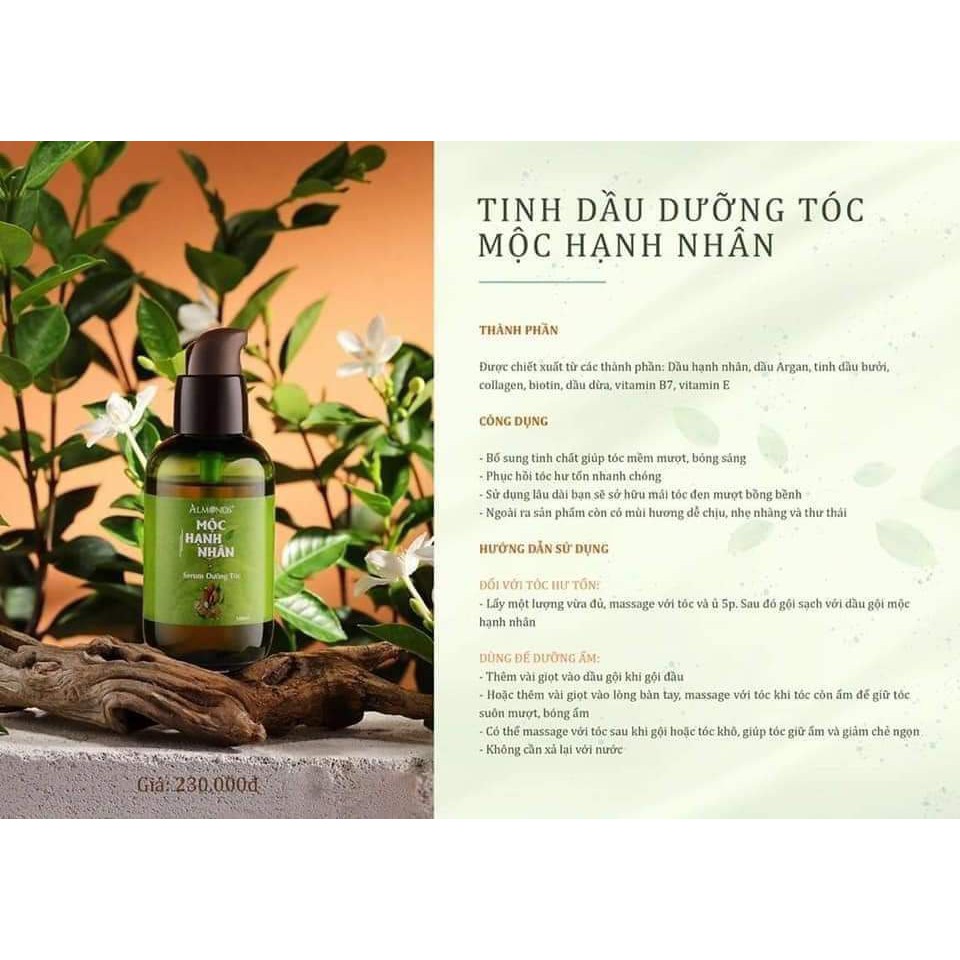 TINH DẦU DƯỠNG TÓC MỘC HẠNH NHÂN