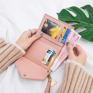 Ví bóp cầm tay da nữ mini đẹp VD70