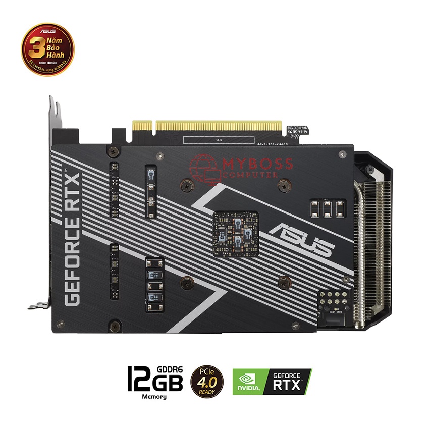 VGA  ASUS DUAL RTX 3060 V2 12GB GDDR6 BH chính hãng 36 tháng