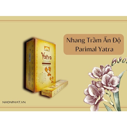 Yatra ấn độ,nhang 20cm, 1 hộp lớn  mùi hương thơm tự nhiên- Văn phòng phẩm Nhơn Phát