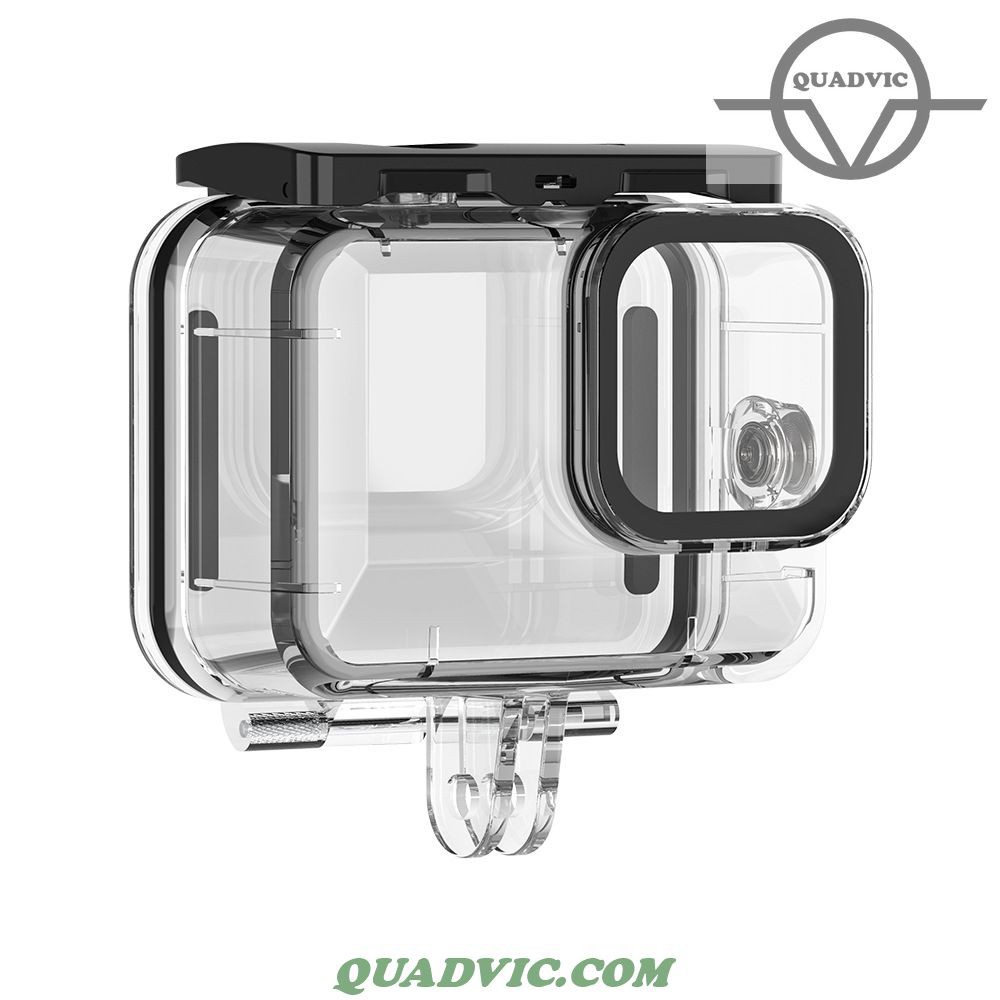 Case chống nước Gopro hero 9 - Vỏ chống nước máy quay hành động Gopro hero 9 QUADVIC.COM N00295