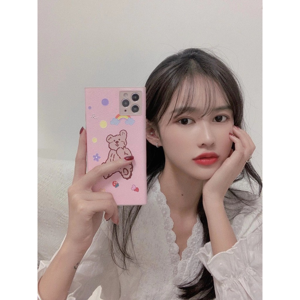 Ốp Lưng Dẻo In Hình Gấu Dễ Thương Cho Iphone 7 / 8 + / Ix / Xr / Xsmax / 11 / Pro / Pro Max / 12mini / 12 / Pro / Promax | BigBuy360 - bigbuy360.vn