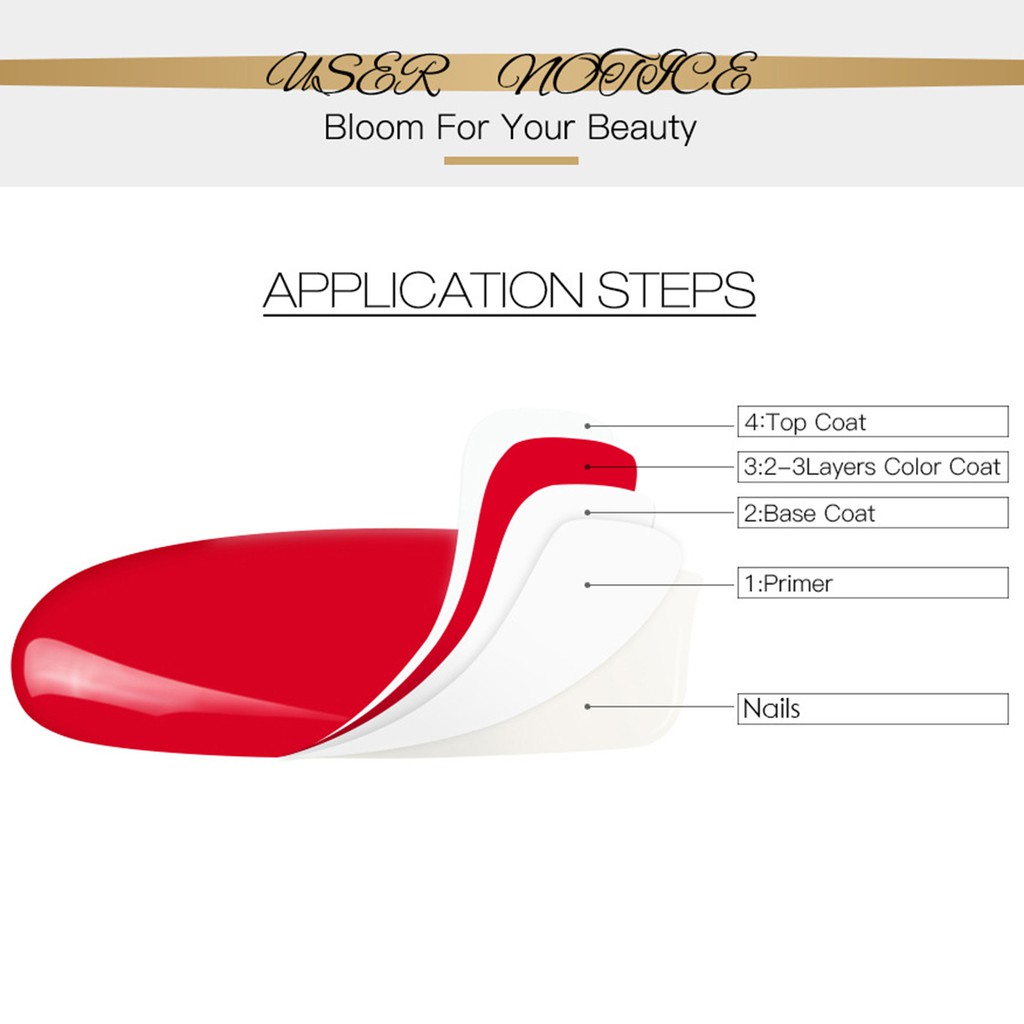 Sơn gel trang trí móng nhiều màu sắc tùy chọn dung tích 7ml