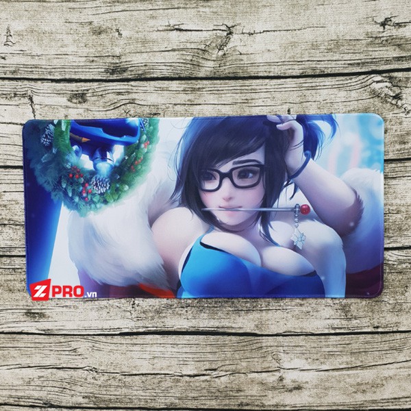 Lót chuột Overwatch Mei 60x30