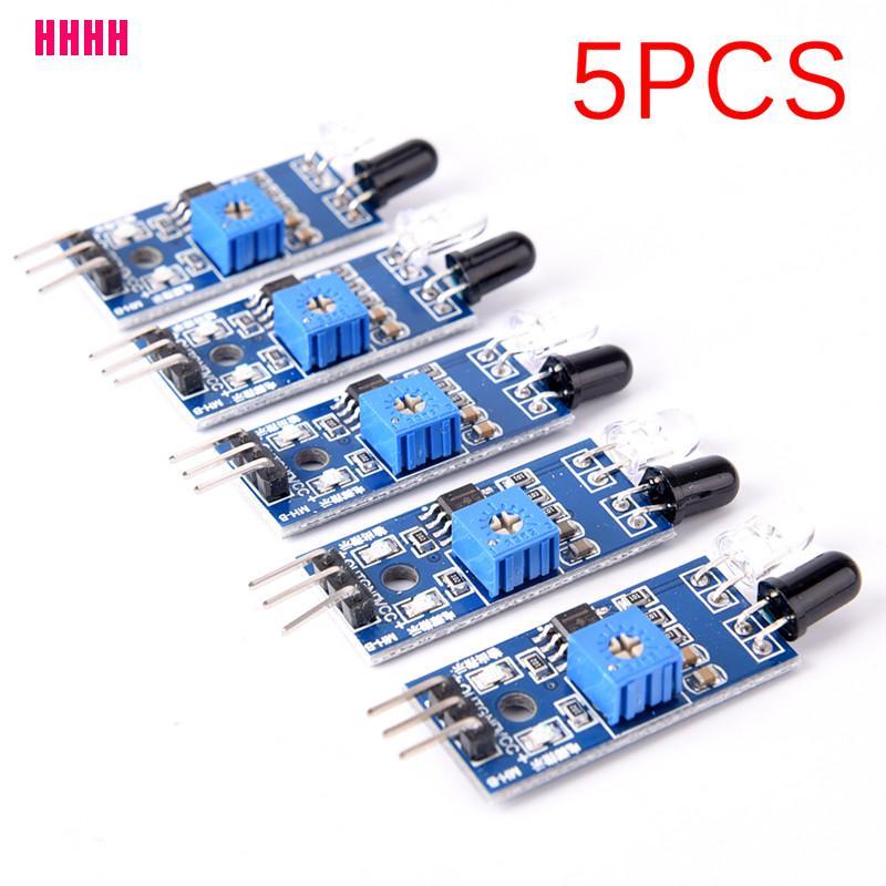 Bộ 5 Mô Đun Cảm Biến Hồng Ngoại Cho Xe Robot Arduino