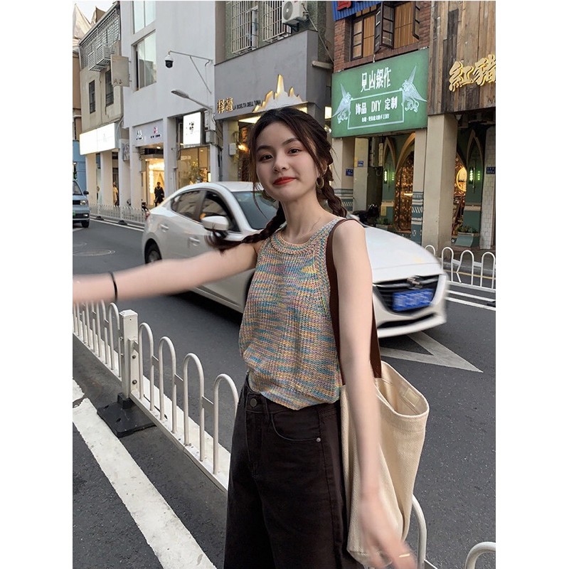 Áo yếm ngọt ngào style Hàn Quốc | BigBuy360 - bigbuy360.vn