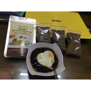 Set tàu hũ trân trâu đường đen 79k