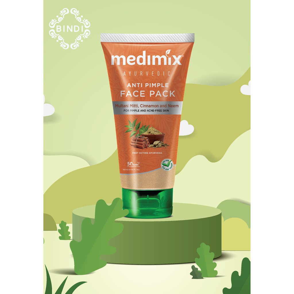 Mặt nạ sạch sâu Medimix Anti Pimple Face Pack 150ml