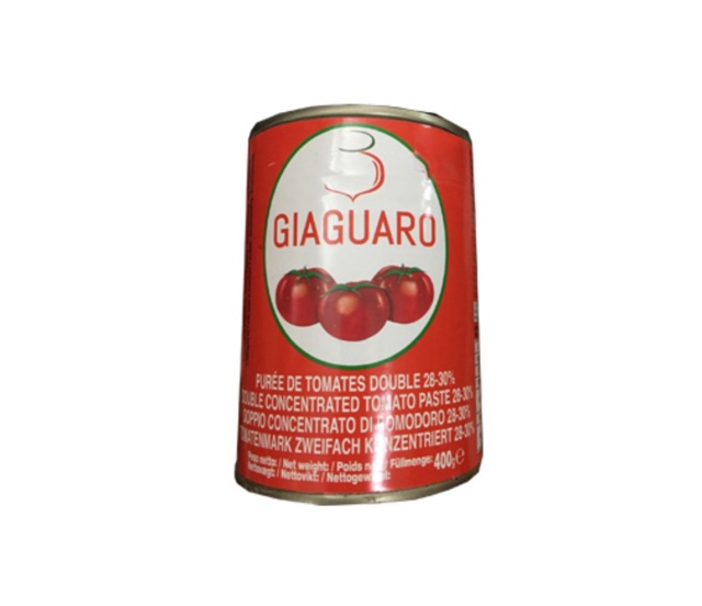 Cà chua xay hiệu Giaguaro – hộp 400g (Giaguaro Tomato Paste)