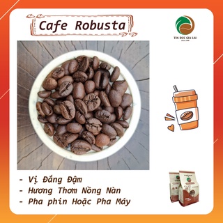1KG Robusta Cà Phê Nguyên Chất, Rang Xay Mộc, Cafe Tín Đức Gia Lai