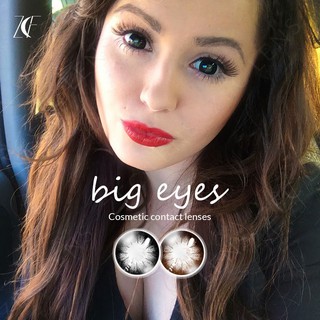 2 cái / hộpFreshlady mắt to Kính áp tròng Lens mắt thời trang,Color Soft Contact lens