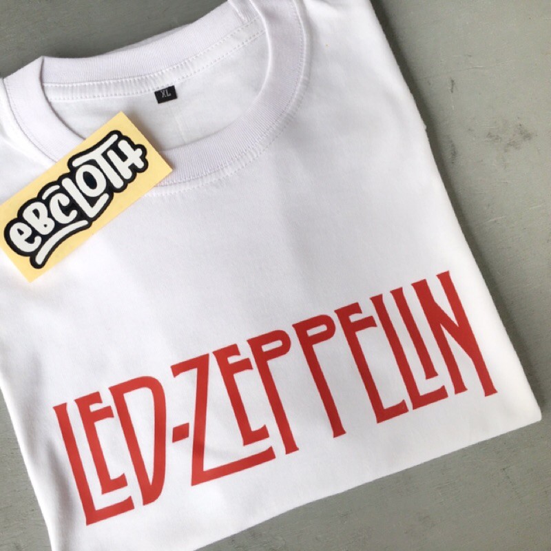 Áo Thun In Logo Led Zeppelin Thời Trang Cho Nam Nữ