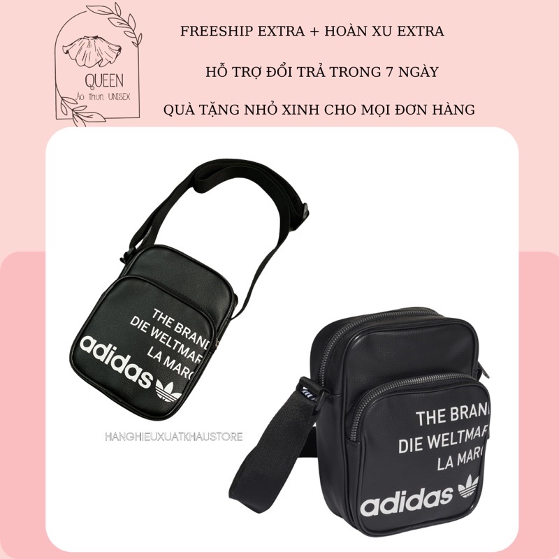 ❤️Xuất dư❤️ Túi đeo chéo B191 ORIGINALS VINTAGE MINI BAG FULL BLACK GN4445