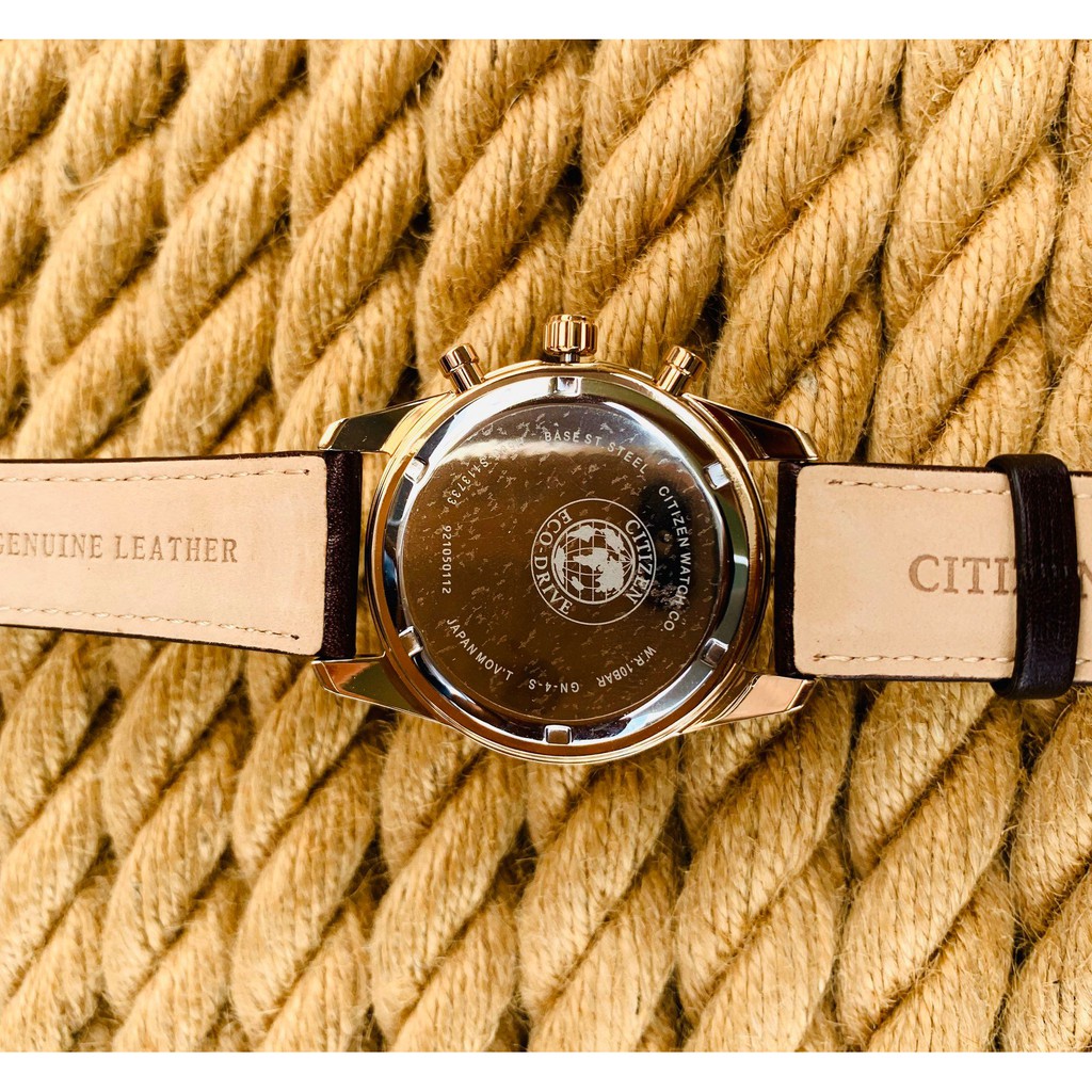 🇯🇵  Đồng hồ nam Citizen Eco-Drive AT2393-17H - Mẫu chronograph cực độc đáo