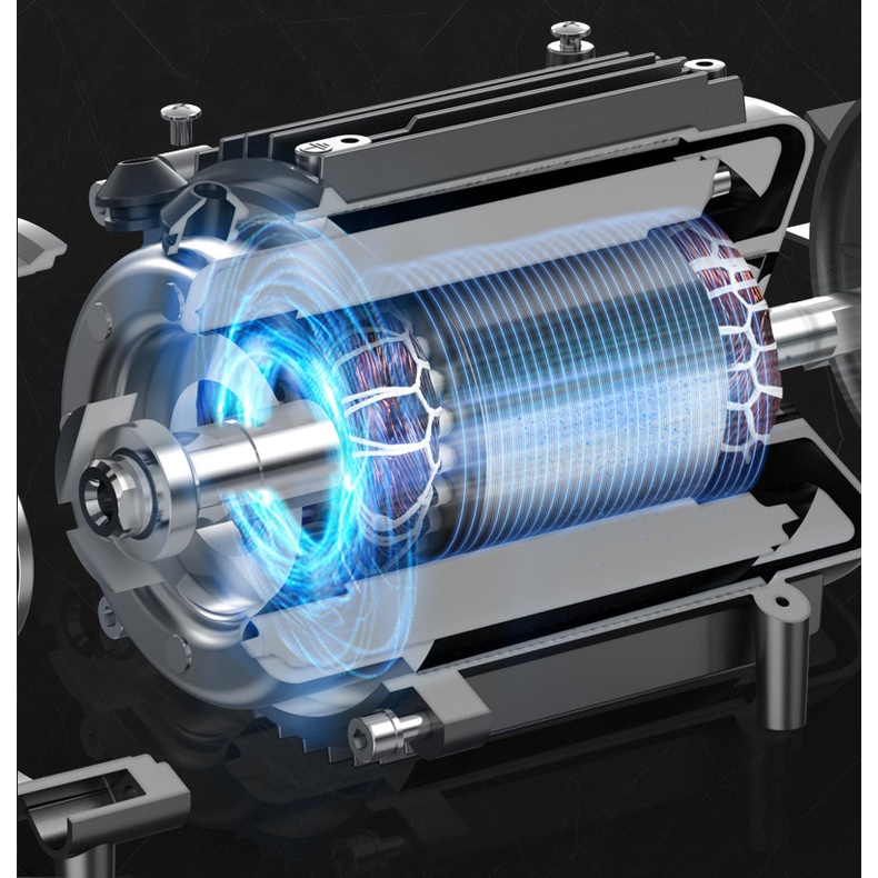 Máy rửa xe mini gia đình áp lực cao, chống giật cho ô tô xe máy công suất mạnh 2800W tưới cây, ống bơm nước