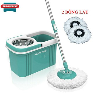 BỘ  LAU  NHÀ  HAPPYTIME  2  BÔNG  LAU  CỦA  TẬP ĐOÀN  SUNHOUSE